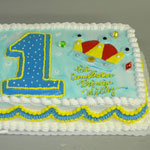Boys First Birthday Cake